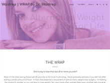 Tablet Screenshot of drwaldrep.com